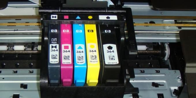 Comment choisir une imprimante: noter le nombre de couleurs