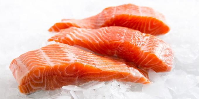 Dans quels aliments la vitamine D: saumon