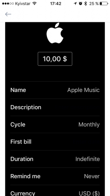 Bobby pour iOS - un moyen facile de garder une trace des abonnements à divers services