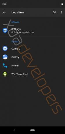 Android Q: accès à une caméra et d'un microphone