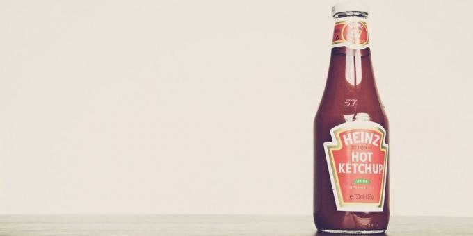 Numéro 57 sur l'emballage du ketchup Heinz