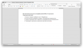Dans l'interface ruban apparu LibreOffice 5.3 et la capacité de travailler dans le nuage