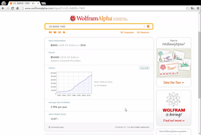 9 tours avec Wolfram Alpha, qui facilitera votre vie