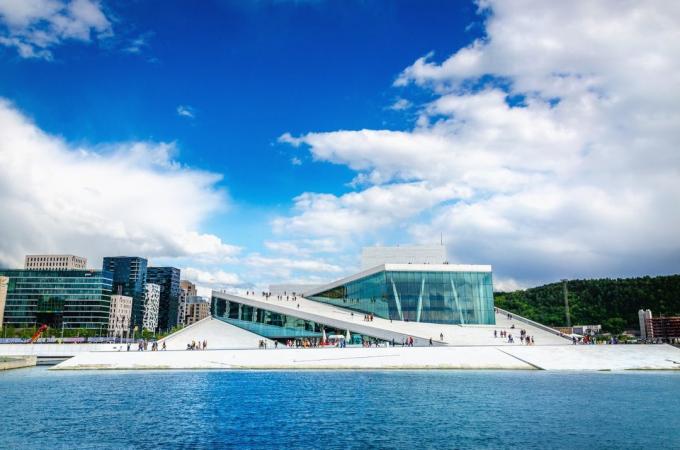 architecture européenne: Opéra à Oslo