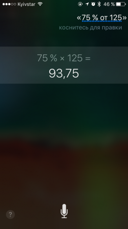  commande Siri: math