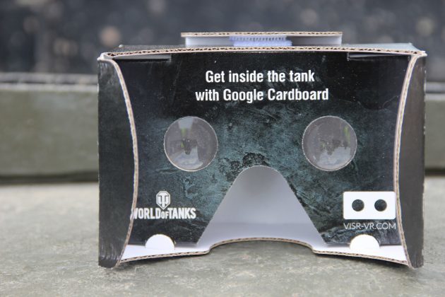 Google carton à l'occasion Bovingtonskogo tankfesta 2015