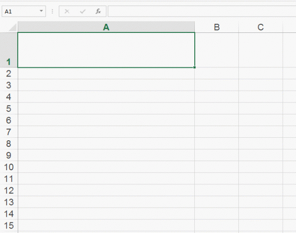 Transfert forcé de texte dans une cellule dans Excel