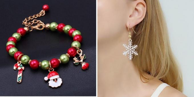 Produits avec AliExpress pour créer une humeur de l'an: bijoux, bracelets, boucles d'oreilles