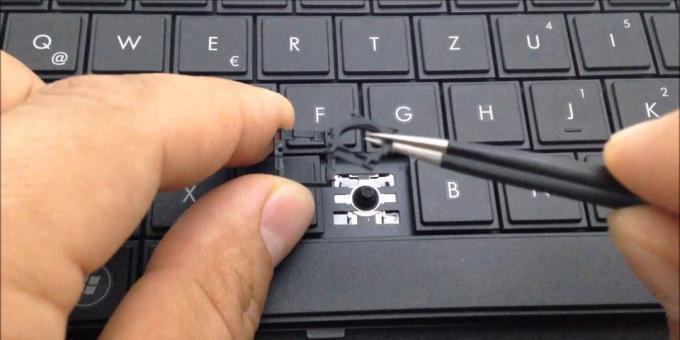 Comment nettoyer le clavier: la suppression des clés