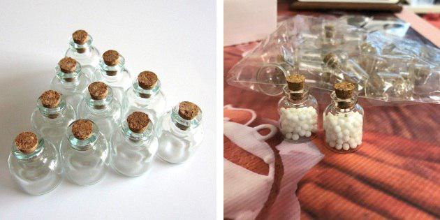 bouteilles miniatures