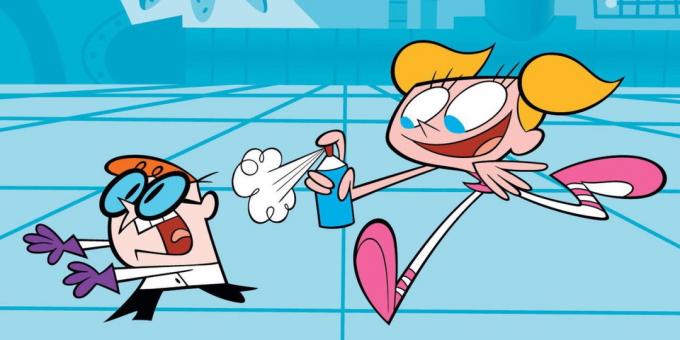 Série animée des années 90: "Laboratoire de Dexter"