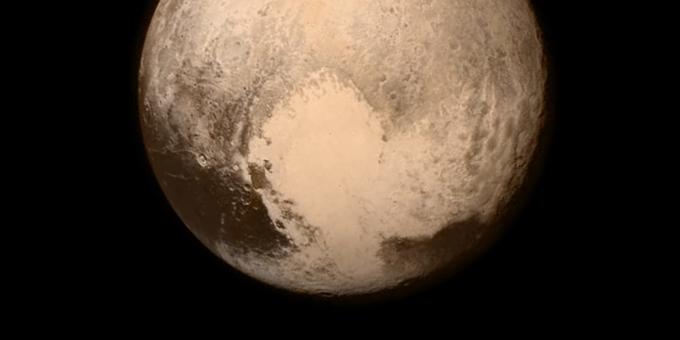 Photos de l'espace: le cœur de Pluton