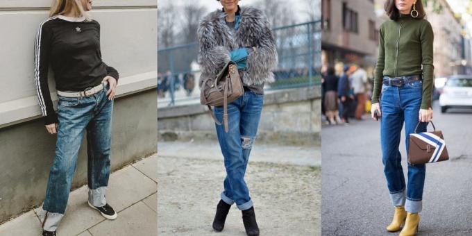 Jeans avec portes d'entrée pour les femmes - 2019