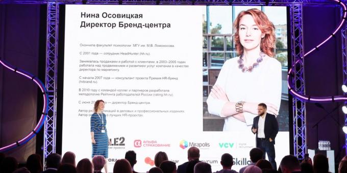 Nina Osovitskaya, expert en stratégie de marque HR-HeadHunter