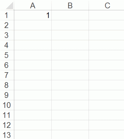 numéros dans Excel saisie semi-automatique