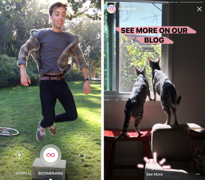Mise à jour Instagram: Mode "Boomerang"