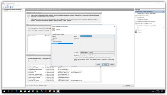 Comment configurer la minuterie d'arrêt de Windows en utilisant le « Planificateur de tâches »