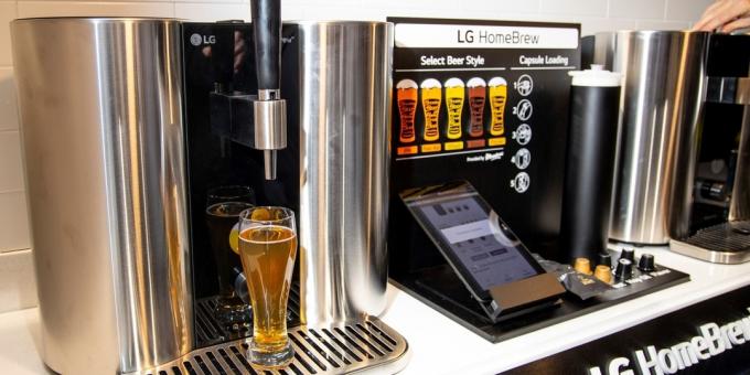L'exposition CES-2019: LG HomeBrew