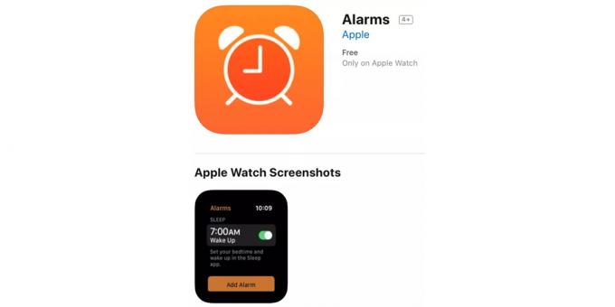 application de la marque pour dormir sur la piste d'Apple montre