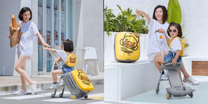 Xiaomi un fauteuil roulant de valise pour voyager avec l'enfant