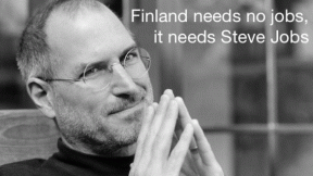 Le Premier ministre finlandais: « Steve Jobs a volé emplois de nos citoyens »