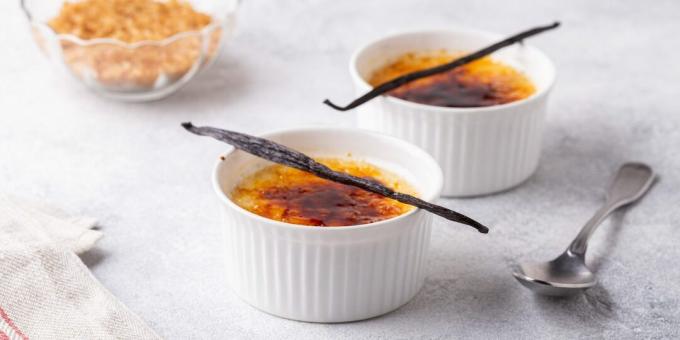 Crème brûlée classique