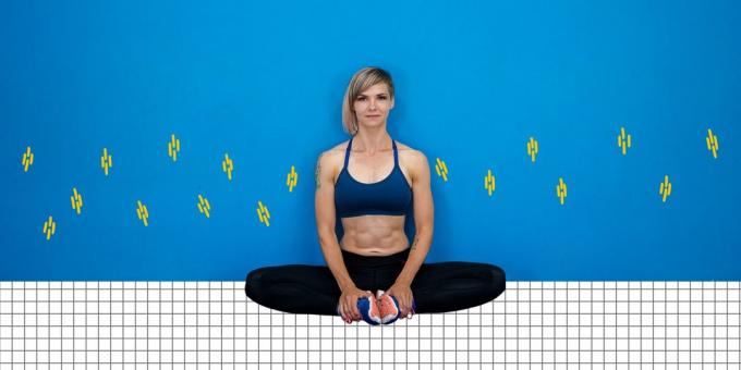 Yoga au lieu de charge: Matin complexe pendant 15 minutes