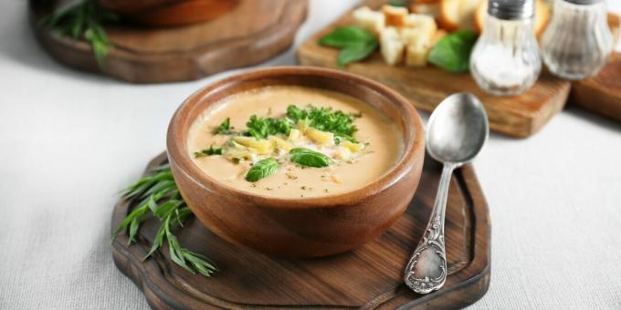 Soupe au chou-fleur et céleri de Jamie Oliver