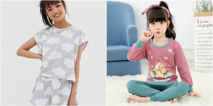Cadeaux pour les filles le 8 Mars: pyjamas