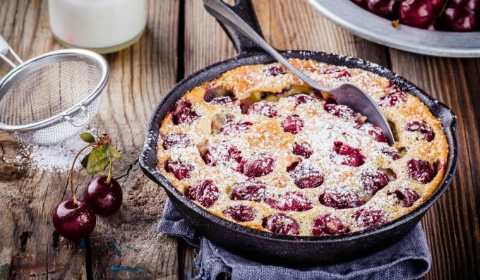 Clafoutis aux cerises par Jamie Oliver