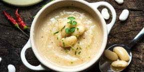 Velouté de haricots aux pommes de terre