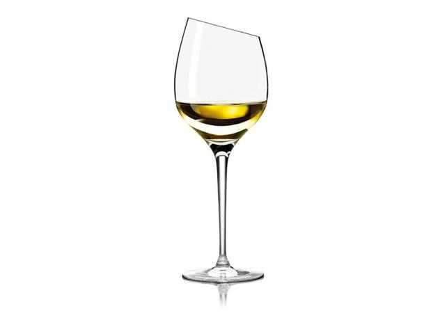 Un verre de vin blanc Sauvignon Blanc