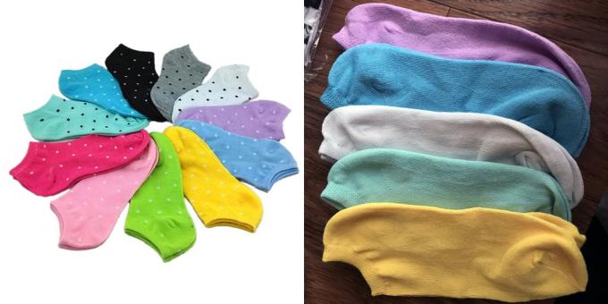 Ensemble de chaussettes courtes femmes