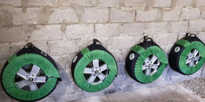 Le stockage des pneus: Choisissez un emplacement