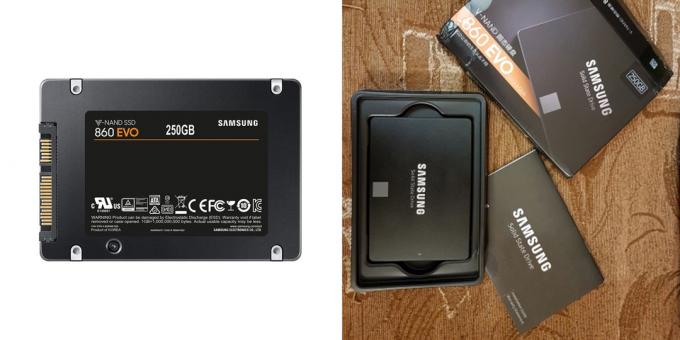 SSD durs de Samsung