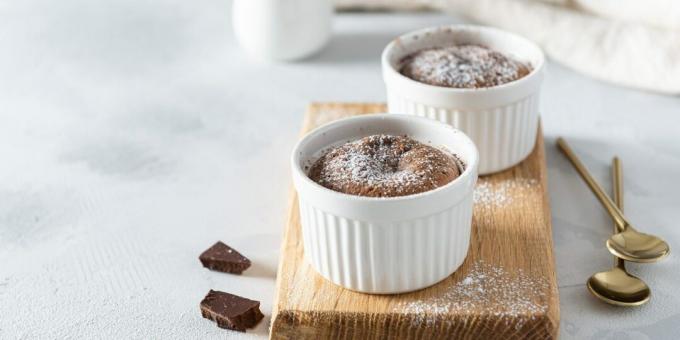 Soufflé au chocolat