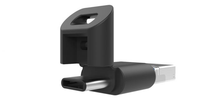 SP mobile C50 - lecteur flash USB avec trois connecteurs