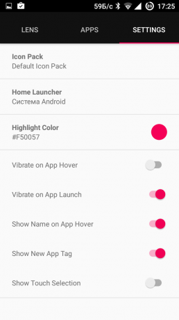 Lanceur pour Android Objectif Launcher 