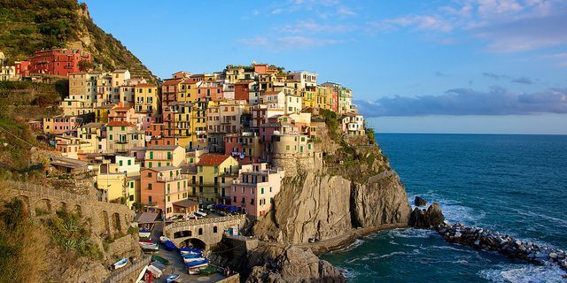 Les villes de l'Italie: Cinque Terre