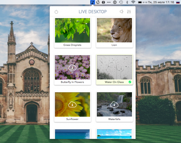 Live Desktop - Fond d'écran animé pour Mac