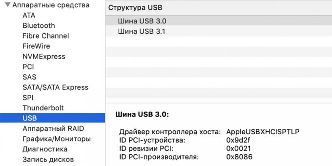 Si vous ne travaillez pas le port USB, vérifiez le matériel sur macOS