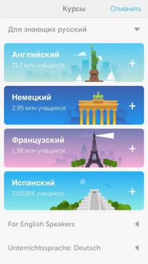Duolingo - simulateur interactif pour l'apprentissage des langues