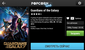 Popcorn Time - voir les meilleurs films sur votre Android sans téléchargement et l'enregistrement