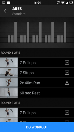 exercices Freeletics