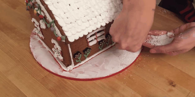 Comment faire une maison en pain d'épice avec leurs mains