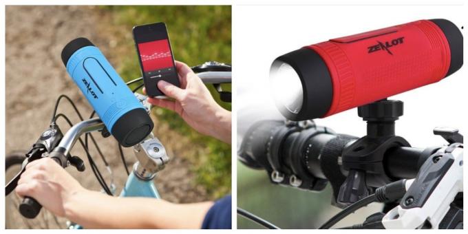 Gadgets pour bicyclettes: Haut-parleur étanche