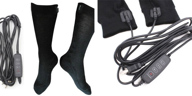 Chaussettes CHAUDS USB