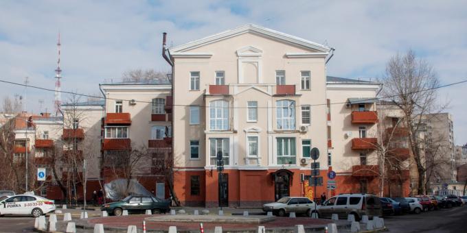 Attractions de Voronej: maison "Accordéon"