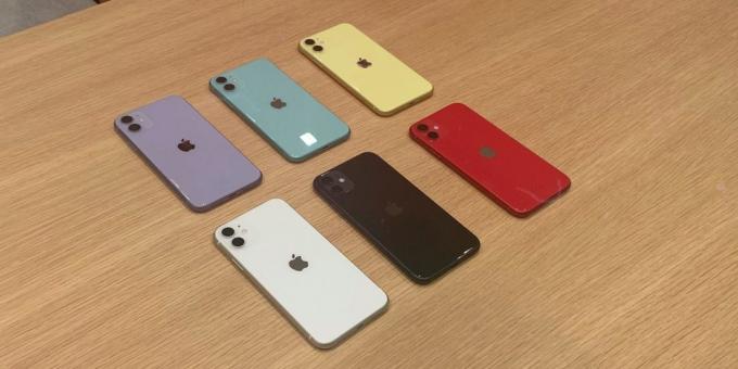 iPhone 11: Couleurs