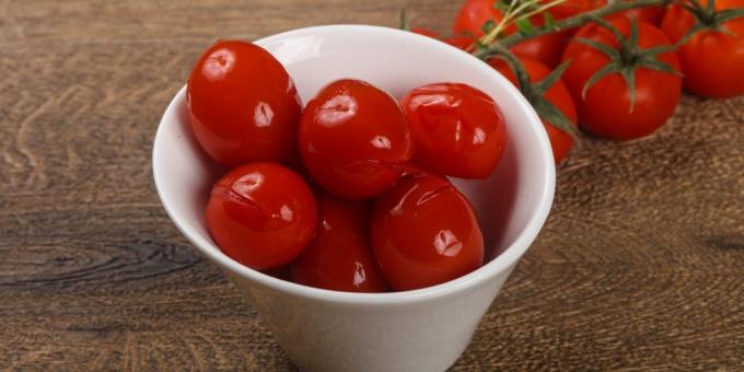 Décapé tomates farcies à l'ail